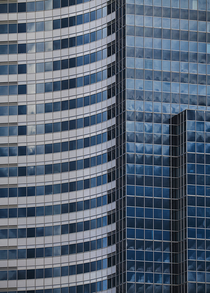 Architectural Bluescape by Louis Ruth Photography