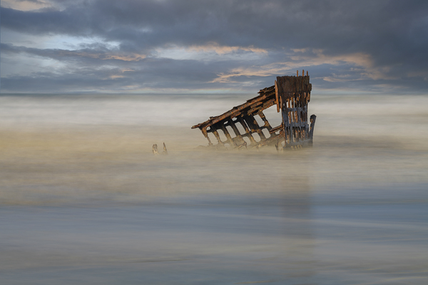 Storm Washed Relic by Louis Ruth Photography