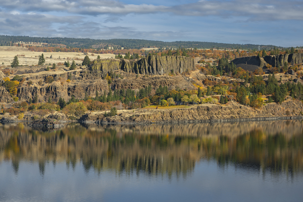 Columbia River Reflections Print