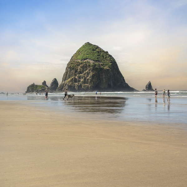 Photographic Haystack Rock by Louis Ruth Photography