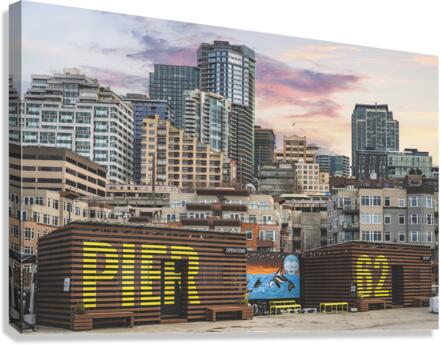 Pier 62 Canvas Print