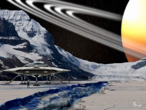View From Iapetus