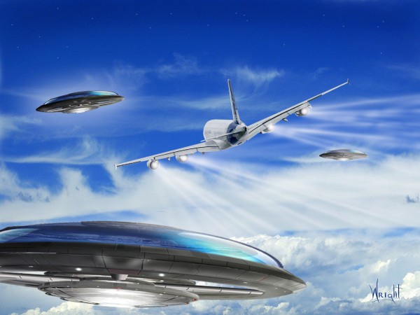 UFO Encounter Print