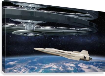 Shuttle104 Canvas Print