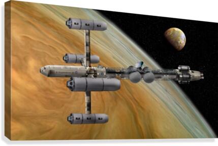 Jupiter Mission Canvas Print