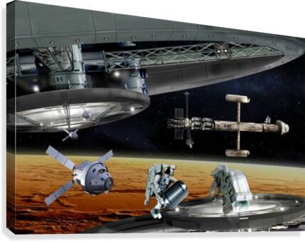 Mars Project 4 Canvas Print