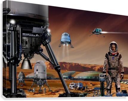 Mars Project 3 Canvas Print