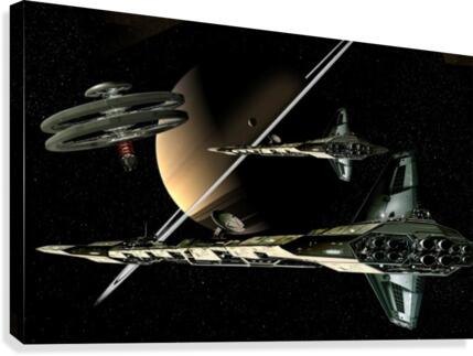 ASTRA Fleet Canvas Print