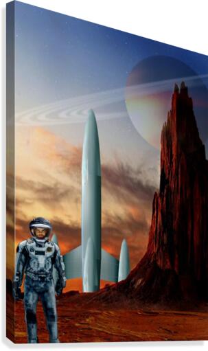 Space Ranger Canvas Print