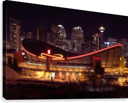 Calgary Skyline Canvas Print