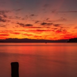 August Sunrise in Qualicum DSC_3541
