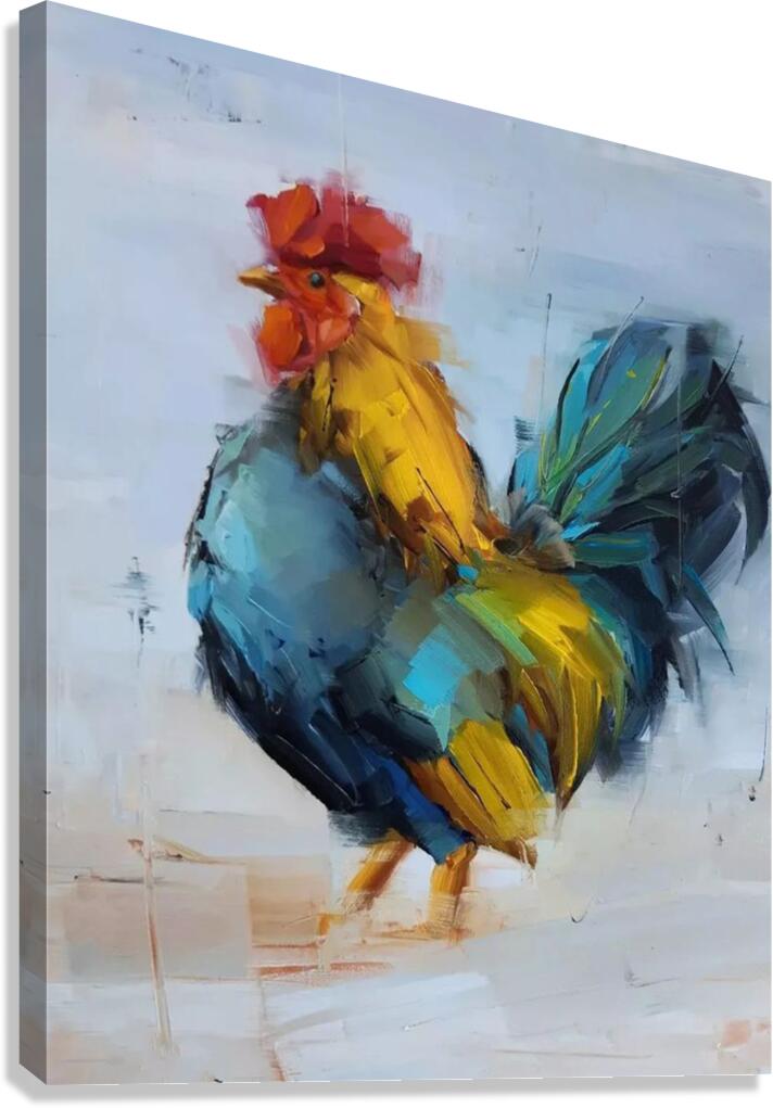 Halve risen Canvas Print