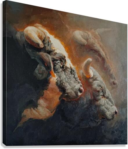 Blasting haze Canvas Print
