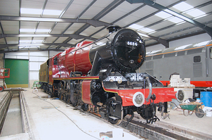 Steam locomotive Peak Railway Matlock
