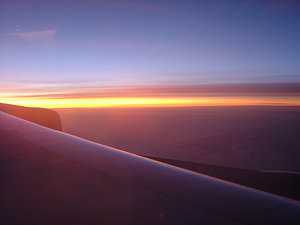 Sunset over the Atlantic