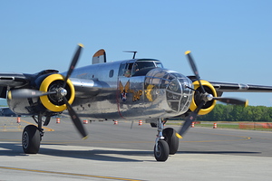 RB-25 Mitchell Miss Hap taxy