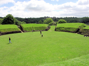 Amphitheatre Caerleon South Wales  