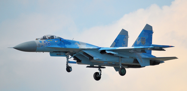  Ukrainian Air Force Sukhoi Su 27P1M RIAT Print