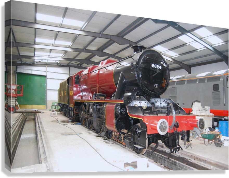 Steam locomotive Peak Railway Matlock Canvas Print