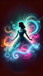 Neon Adventure: Lucy Pevensie