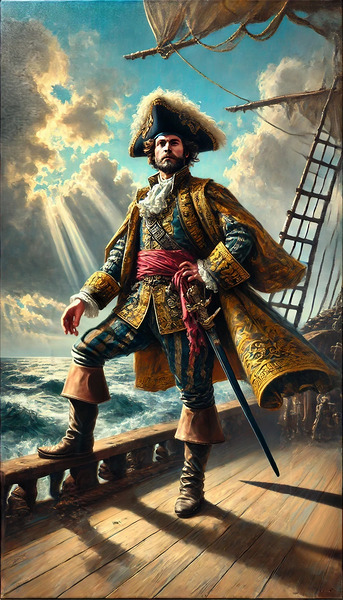 Henry Morgan - The King of the Buccaneers  Print