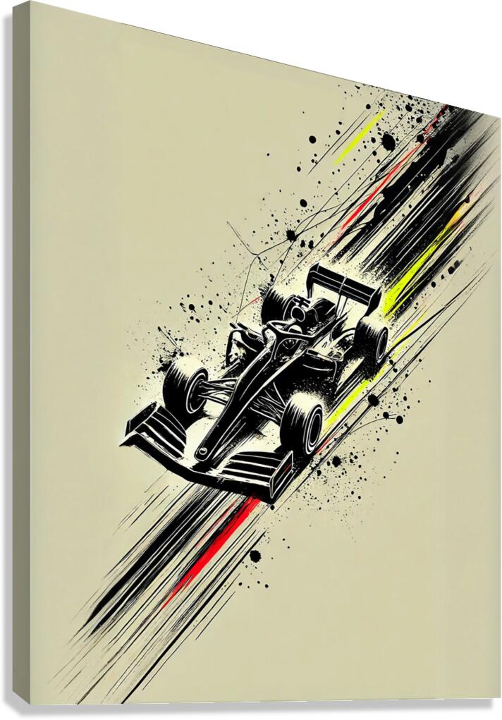 Formula Thrill Canvas Print