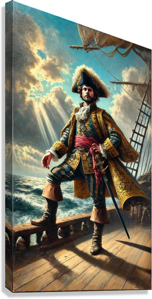 Henry Morgan - The King of the Buccaneers  Canvas Print