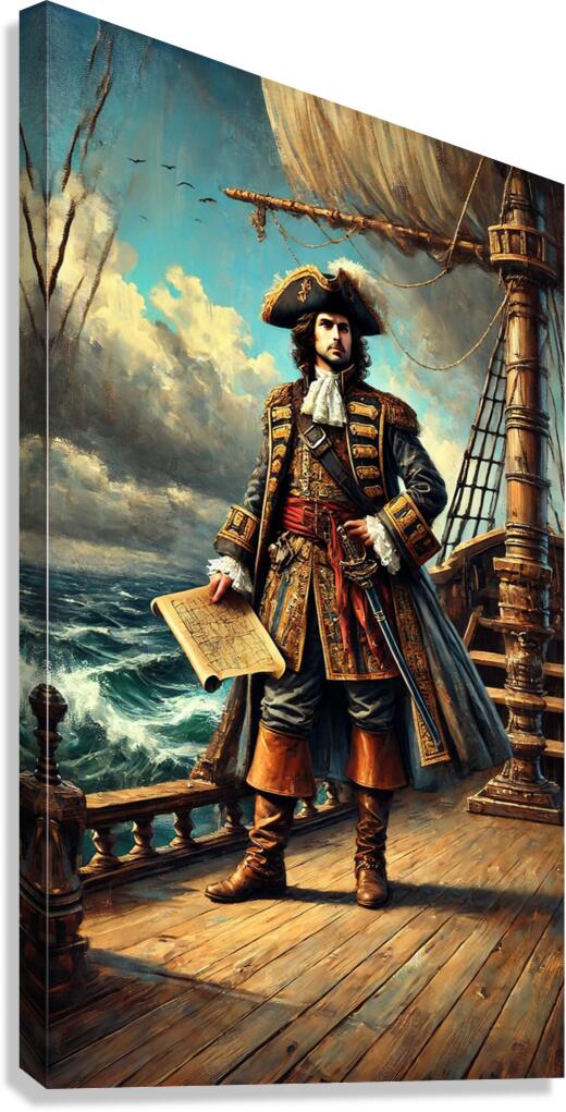 William Kidd Canvas Print