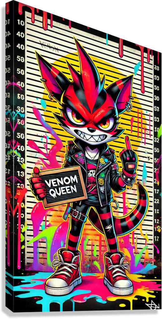 Venom Queen Canvas Print