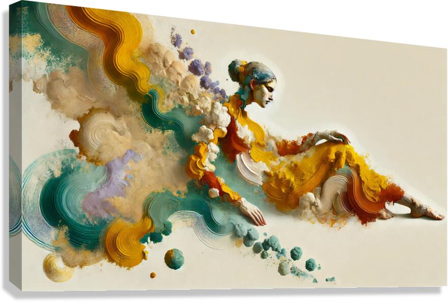 Ethereal Drift Canvas Print