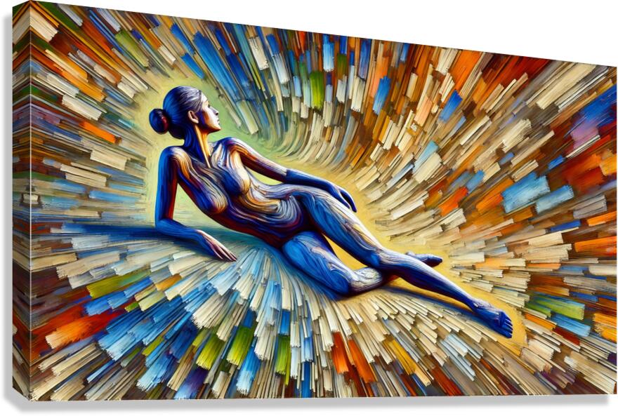 Luminous Embrace Canvas Print