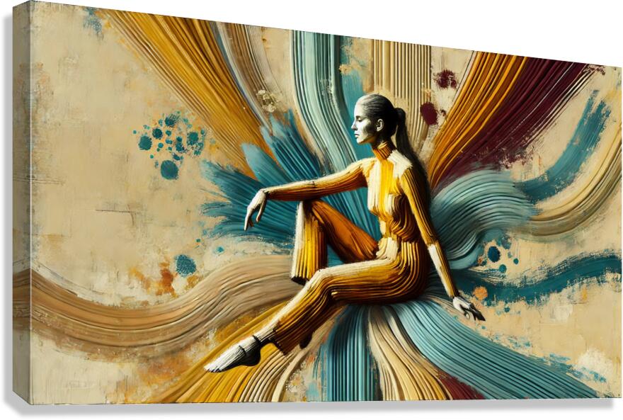 Flowing Serenity Canvas Print