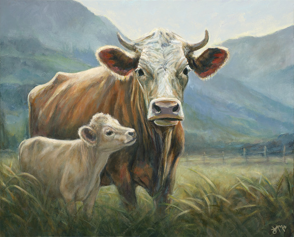 Peace In The Pasture Print