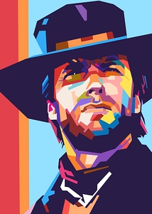 Clint Eastwood art
