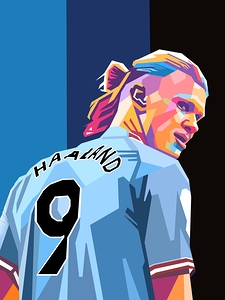 Erling Haaland art