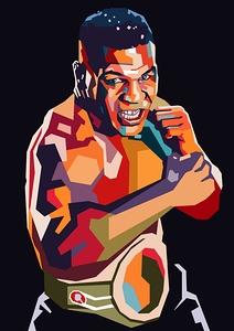 Mike Tyson art