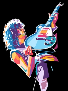 Jimmy Page wpap art