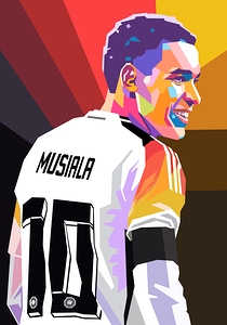 Jamal Musiala wpap art