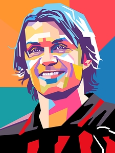 Paolo Maldini wpap art