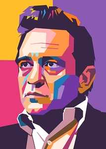 Johnny Cash wpap art