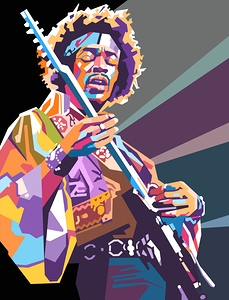 Jimi Hendrix art