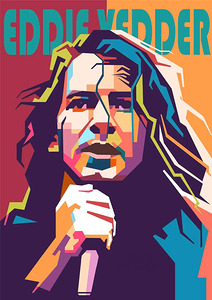 Eddie Vedder art