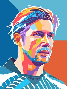 Kevin De Bruyne wpap art