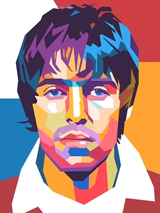 Liam Gallagher art