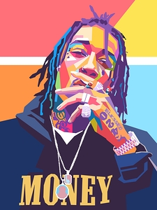Wiz Khalifa wpap art