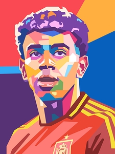 Lamine Yamal wpap art