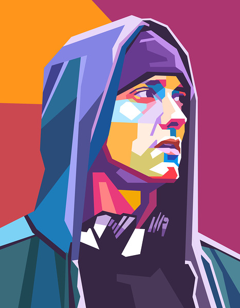 Eminem art Print
