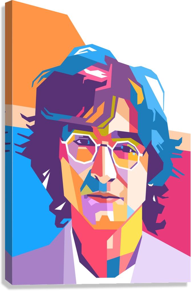John Lennon art Canvas Print
