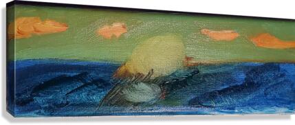 Creating Waves Canvas Print