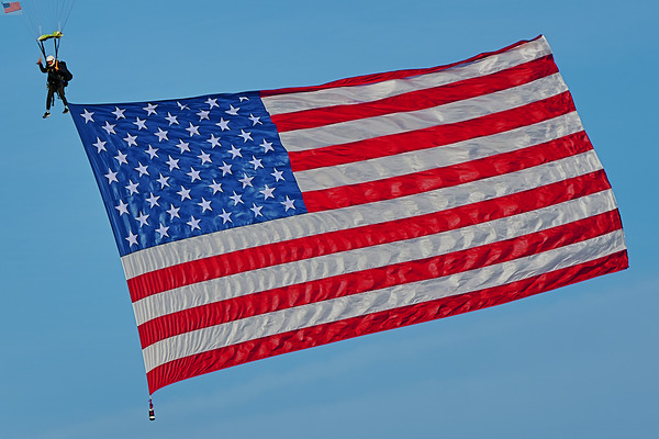 Flying Flag Print